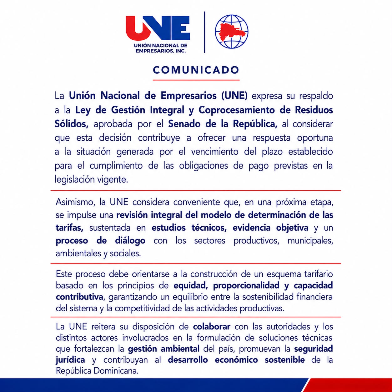 Comunicado